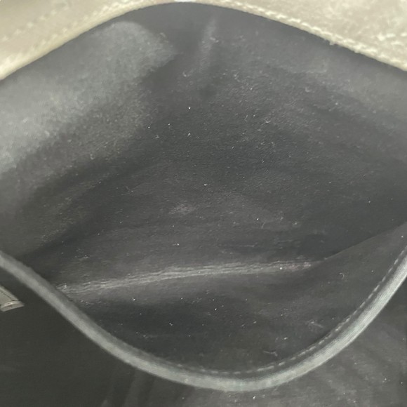 BALENCIAGA Hardware Small Tote Bag/Shoulder Bag, Gray Canvas and Leather with... - Picture 16 of 16